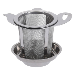 Kávova, čajovar - Sitko na lúhovanie (na pohár) EH Excellent Houseware Čajový nálevník, sitko a stojan